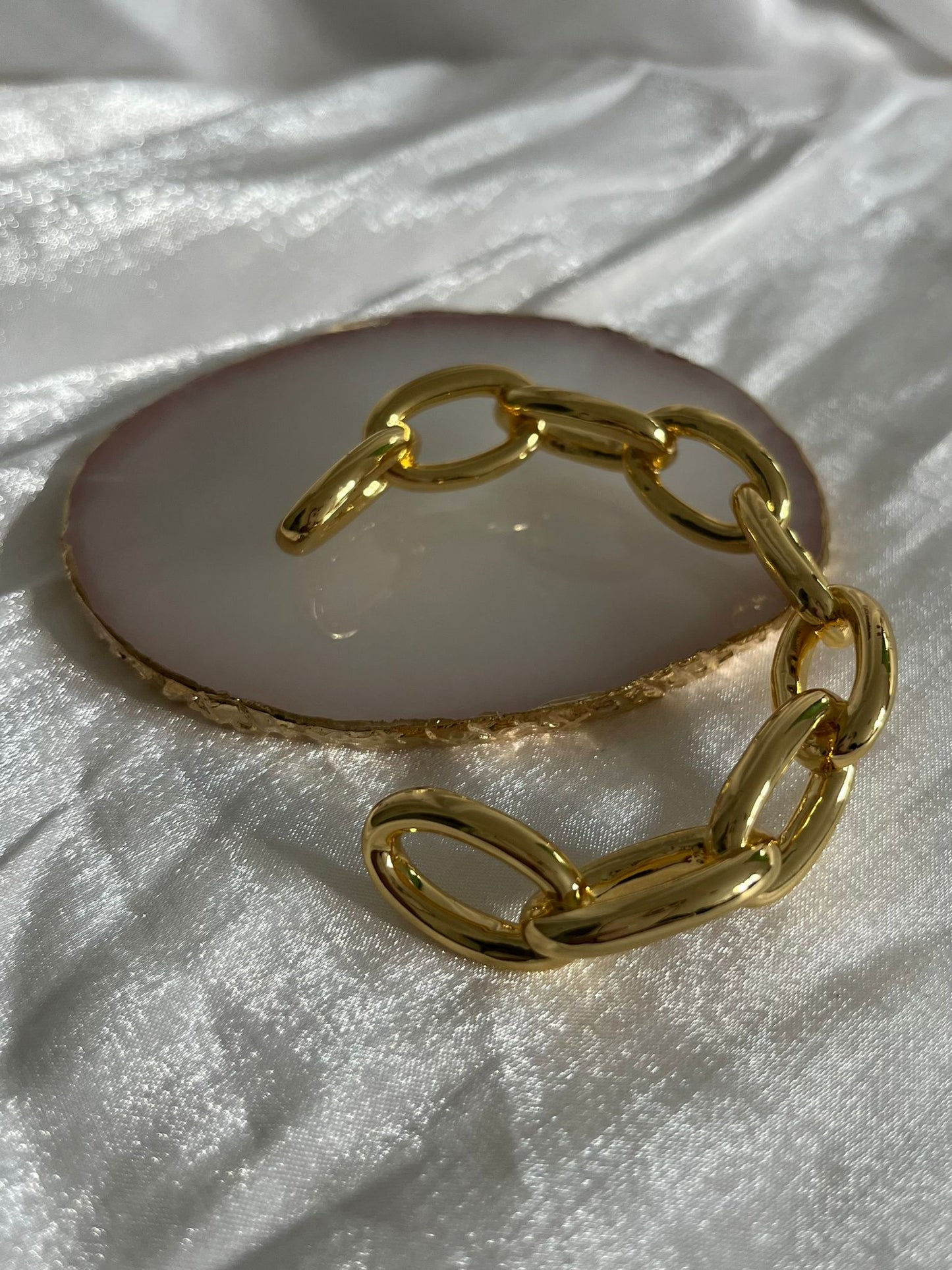 Chunky Link Bangle