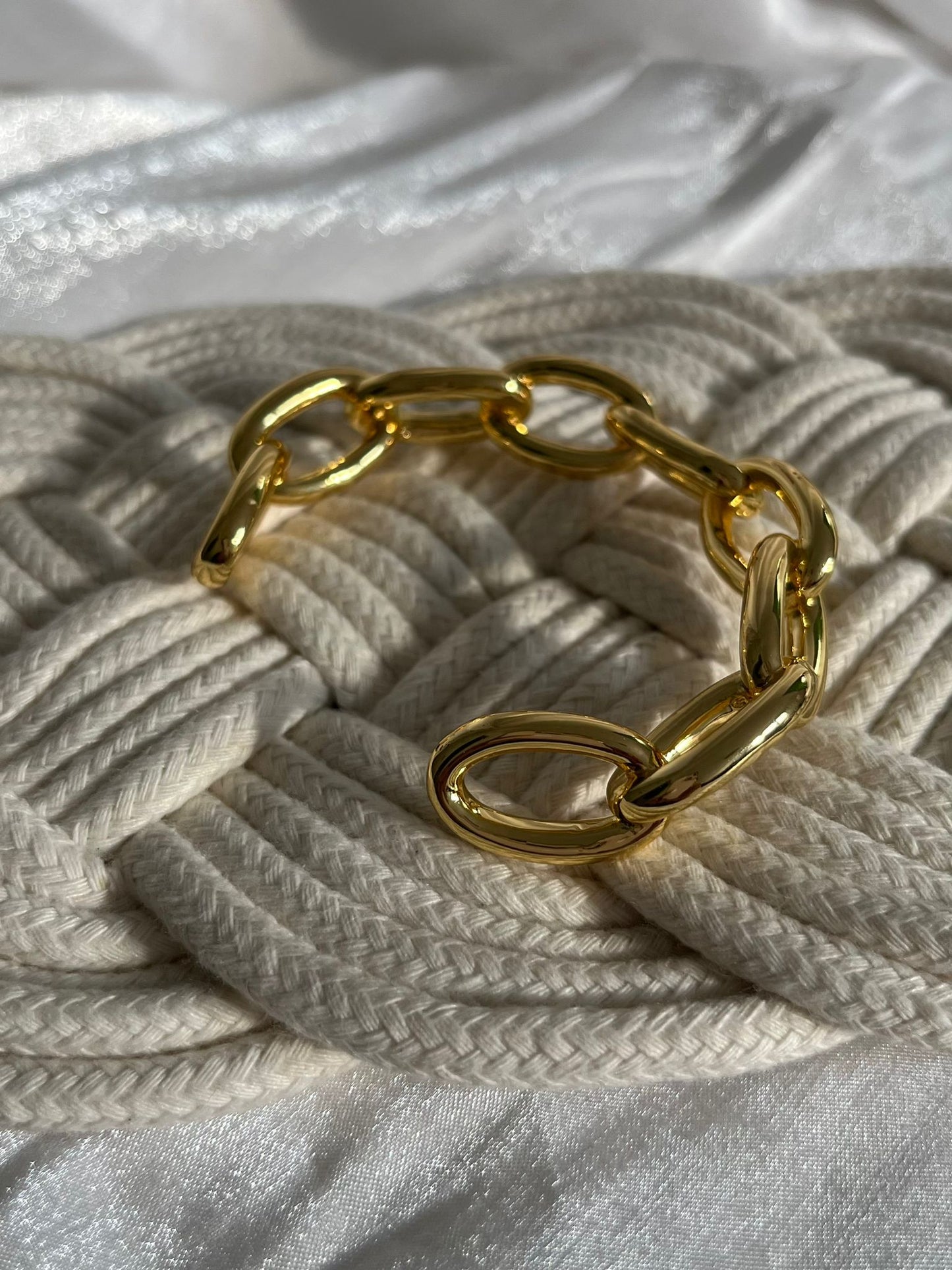 Chunky Link Bangle