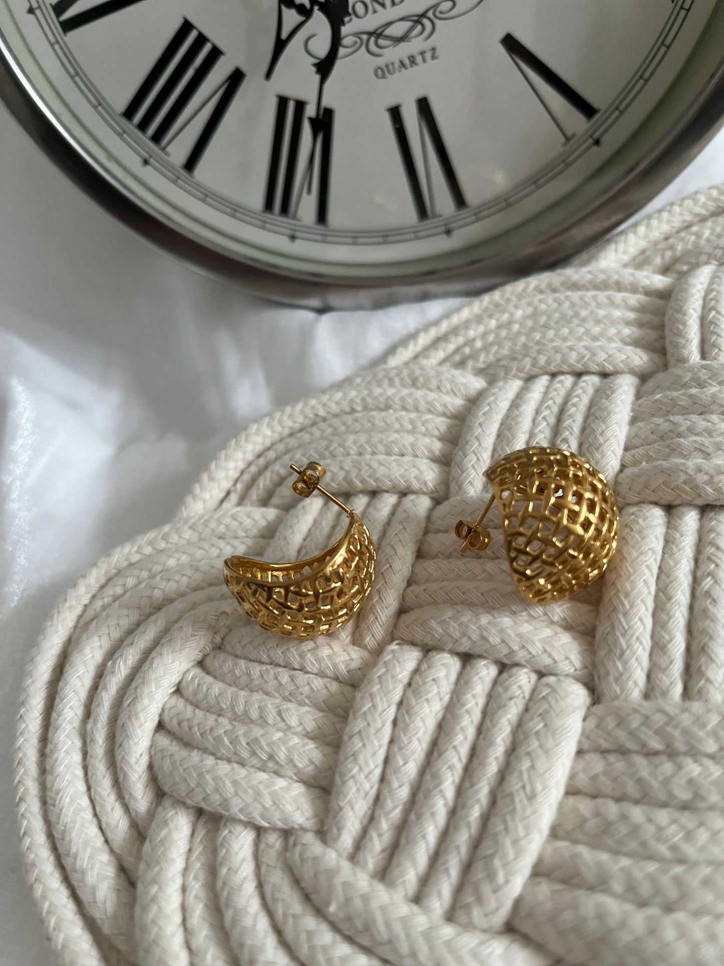 Honeycomb Earrings