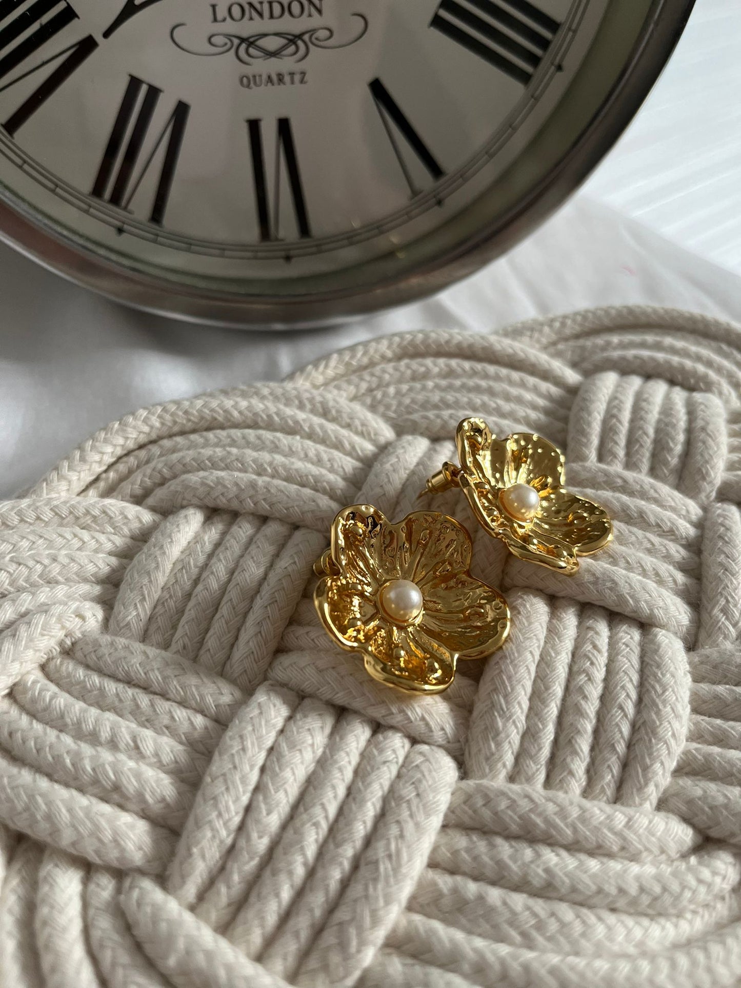 Vintage Flower Earrings