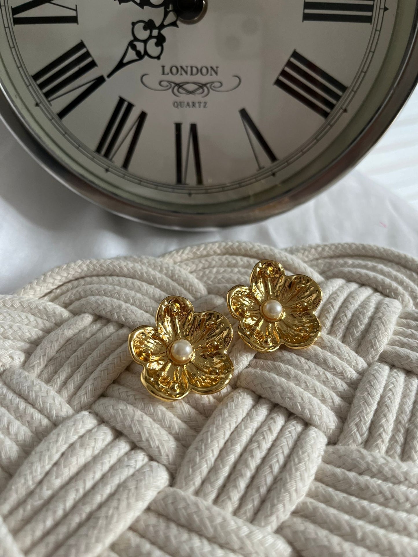 Vintage Flower Earrings